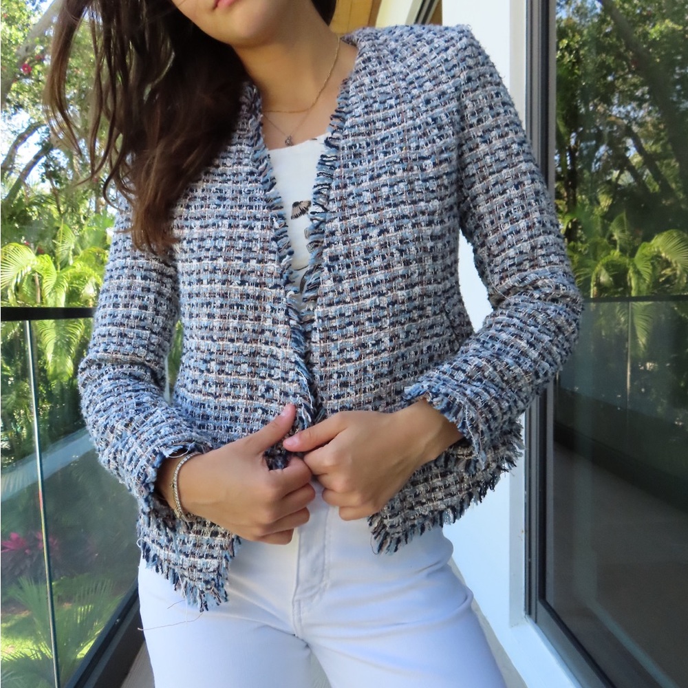 Banana Republic Tweed Blazer